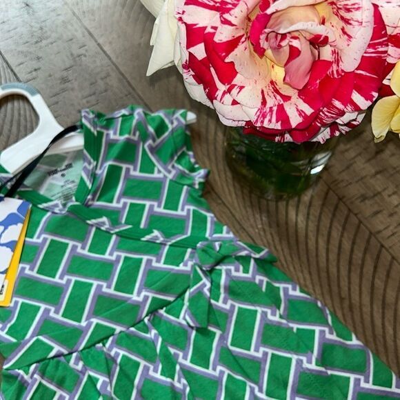 Sold out DVF 4 Target 🎯 Faux Wrap Dress 👗w/Comfy Bottoms Designer🧑🎨Cute 🥰 - Picture 14 of 17